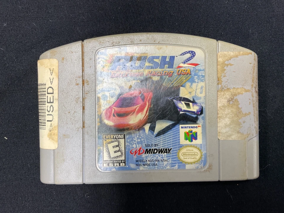 Rush 2 Extreme Racing EUA N64 - Imagem 1 de 2