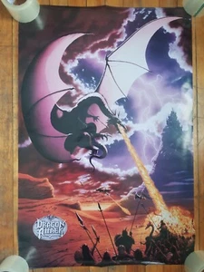 Dragon Attack Poster By Meiklejohn Graphics 1995 Pre-owned 24x36 - Picture 1 of 8