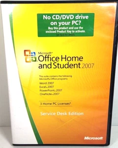 Microsoft Office Home And Student 2007 Service Desk Edition w/ Serial Key - Picture 1 of 3