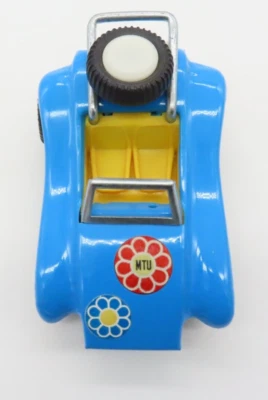 Coche de juguete de colección Dune Buggy con accionamiento por fricción de estaño cuerda, probado y funciona bien! Foto 1 de 4