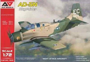 1/72 Cold War Attacker : Douglas AD-5N Skyraider [4 Options]  #7241 : A&A - Picture 1 of 6