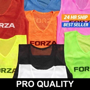 FORZA Football Bibs - THE ULTIMATE PRO TRAINING BIBS (All Sizes and Colours) - Picture 1 of 62