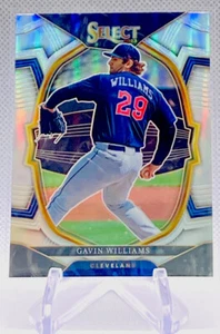 2023 Panini Select Gavin Williams Silver Prizm Parallel #92 - Guardians - Picture 1 of 2