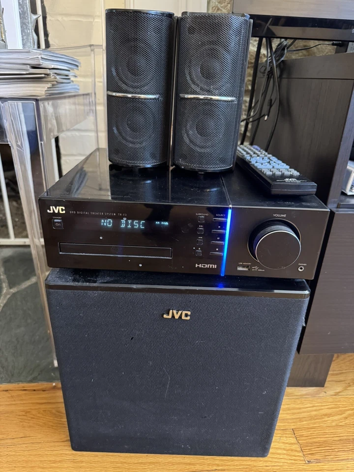 JVC TH-F3 Front Surround Home Theater System  - Image 1 of 1