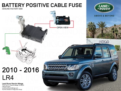 OEM LAND ROVER BATTERY POSITIVE CABLE FUSE 2010-2016 LAND ROVER LR4-YQE500310 - Image 1 of 2