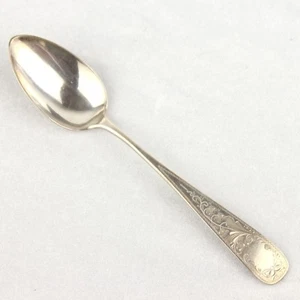 Wilhelm Binder 800 Silber Löffel Vintage Antik Teelöffel Deutsch 5,5" 14 cm Mond - Bild 1 von 8