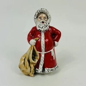 Vintage 1975 Goebel Weihnachtsmann Figur Christmas Holiday Keramik W. Germany - Bild 1 von 7