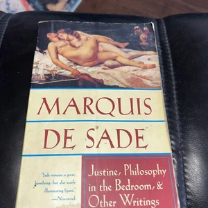 Marquis De Sade 782 pages Justine, Philosophy in the Bedroom Eroticc - Picture 1 of 3