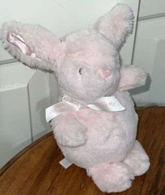 2014 Little Me Light Pink Bunny Rabbit Plush 9" - Image 1 of 4