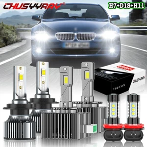 Para For BMW 750i 2009-2012 LED faro alto/bajo + luz antiniebla - Picture 1 of 19