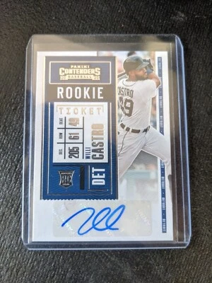 2020 PANINI CONTENDERS ROOKIE TICKET WILLI CASTRO AUTO VARIATION A SP no. 150 - Image 1 of 2