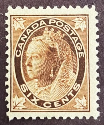 BroadviewStamps Canada #71  MVLH F-VF.  Solid.  Very fresh.  CV$160+ - Image 1 of 2