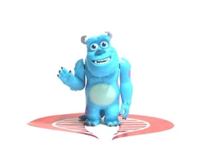 Monsters Inc. Action Figure Sulley 3" Disney Pixar - Picture 1 of 2