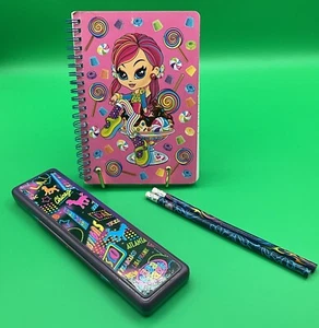 A Very Rare Y2K Lot Of Lisa Frank Items Paper, Pencils,case - Picture 1 of 5