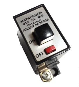 Matsushita B12 Circuit Breaker, 5A, M-5, BA121505, Used, WARRANTY - Picture 1 of 1