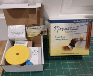 Pebble Smart Doggie Doorbell-Wireless, Rain Proof, selectable tunes, Blue Accent - Picture 1 of 5
