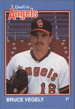 1989 Quad City Angels Grand Slam #12 Bruce Vegely