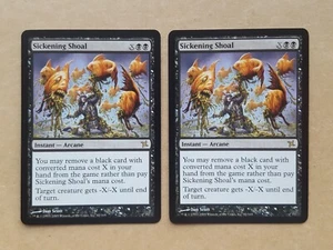 2 Sickening Shoal Betrayers Of Kamigawa MTG Magic the Gathering Cards See Photos - Picture 1 of 5