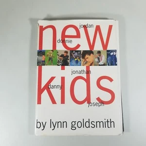 NEW KIDS ON THE BLOCK by LYNN GOLDSMITH Vintage Book 1990 Large Paperback - Picture 1 of 12