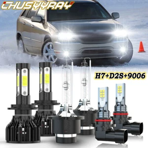 Faro antiniebla LED HID para for Chrysler Pacifica 2004-2006 blanco 6000K - Picture 1 of 18