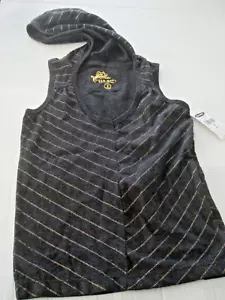 Girls Hooded Top Gray Old Navy Size 8 New - Picture 1 of 2