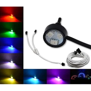 Multi-Color Changing Shift RGB SMD LED Halo Interior Dash Indicator Light Kit - Picture 1 of 7