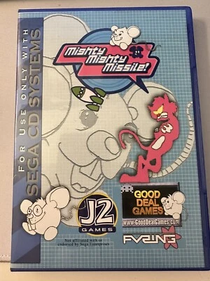 Mighty Mighty Missile! - Unofficial Sega CD Homebrew - J2 Games Good Deal Games - Image 1 of 3