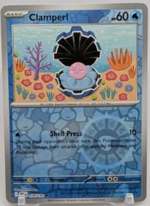 🔥Pokemon TCG Destined Rivals - 054/182 Clamperl - Reverse Holo NM🔥 - Picture 1 of 3