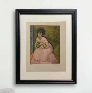 Raoul Dufy Hand-Signed Original Print With COA & +$3,500 USD Appraisal Included - Picture 1 of 12