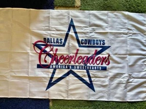 Dallas Football Team Cheerleaders Fan Flag 3'x5' America's Sweethearts DEM BOYS - Picture 1 of 2