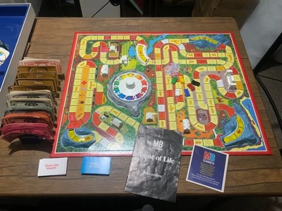 Vintage 1970s MB Games Game Of Life Board Game Complete - Image 1 of 4