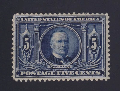 US Louisiana Purchase Stamp #326 MHR F/VF Centering Catalog Value $70.00 - Image 1 of 2