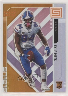 2021 Panini Chronicles Draft Picks Status Orange Kyle Pitts #175 Rookie RC - Image 1 of 2