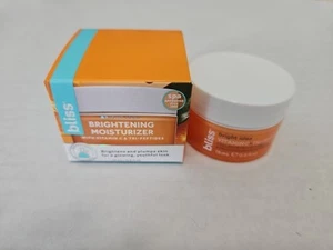 Bliss Bright Idea BRIGHTENING MOISTURIZER w/ Vitamin C & Tri-Peptides Sealed - Picture 1 of 8