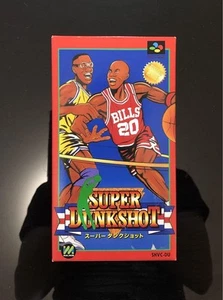 Super Dunk Shot SFC/Famicom completo con caja y manuales - Imagen 1 de 8