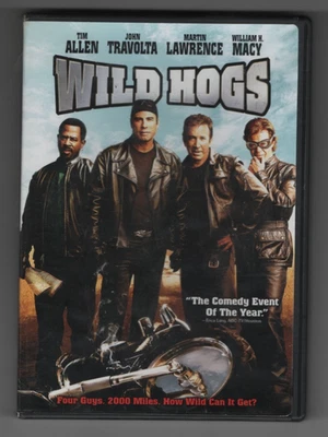 Wild Hogs (DVD, 2007) Tim Allen. John Travolta. Martin Lawrence. William R Macy - Image 1 of 2