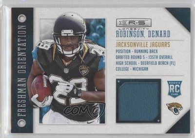 2013 Panini Rookies & Stars Freshman Orientation Materials Denard Robinson #6 RC - Image 1 of 2