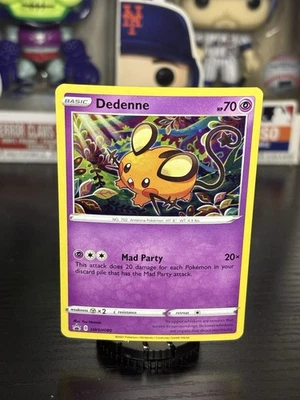 Dedenne #SWSH080 - Sword & Shield Black Star Promo - Holo Pokemon Card - Image 1 of 4