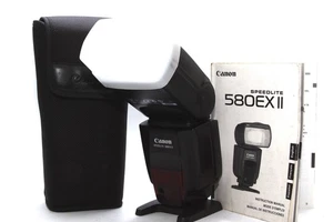 Canon Speedlite 580EX II Aufsteck Blitz für Canon EOS und R Digital Kameras . - Bild 1 von 3
