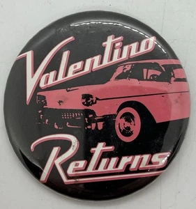 BOTÓN PROMOCIONAL PELÍCULA VALENTINO RETURNS VINTAGE AÑOS 80 - PIN PELÍCULA FREDERIC FORREST - Imagen 1 de 2