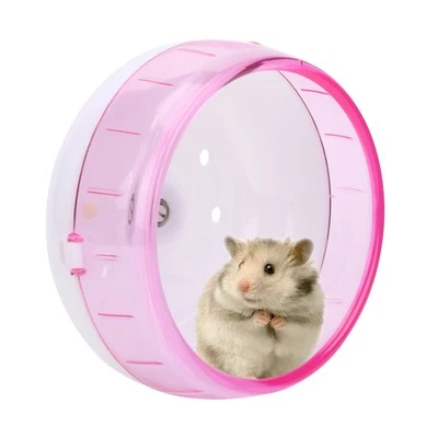 Super Leises Laufrad Trainingsspielzeug Für Kleine Haustiere Hamster Meerschwein - Bild 1 von 4