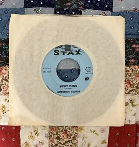 Gorgeous George Biggest Fool In Town / Sweet Thing Vinyl 45 RARE Blue Soul - Picture 1 of 3