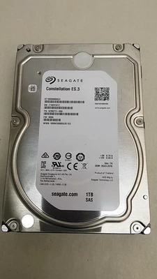 Lot of 5 Seagate Constellation ST1000NM0023 1 TB 3.5 in SAS 2 Enterprise Drive - Image 1 of 3