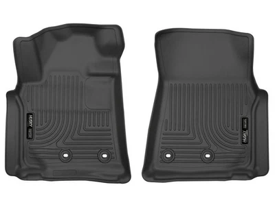 Husky Weatherbeater Mats Fit 2013-2021 Lexus LX570, Land Cruiser Front 2pc Black Foto 1 de 4