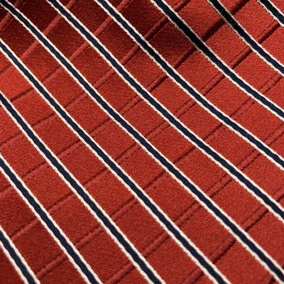 Corbata Tommy Hilfiger roja blanca azul a rayas texturizada 3,5X57”, corbata realmente increíble Foto 1 de 4