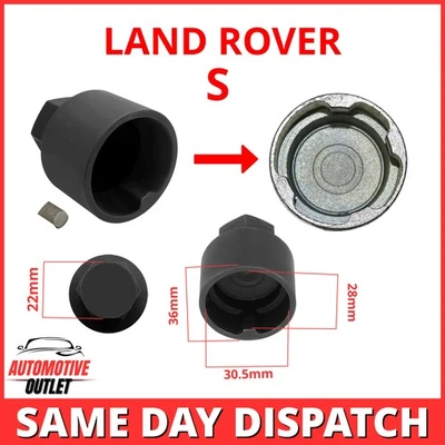 LAND ROVER DISCOVERY 3/4 BLOCCAGGIO RUOTA DADO BULLONE CHIAVE RANGE ROVER S KBM500170 - Immagine 1 di 4