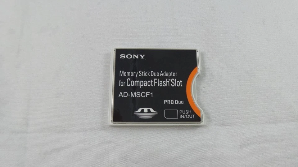 Sony AD-MSCF1 Memory Stick Duo Adapter for Compct Flash - Image 1 of 1