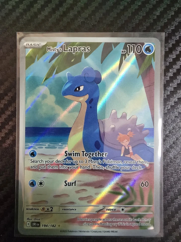 Misty's Lapras 194/182 Sv10: Destined Rivals Holo - Image 1 of 1