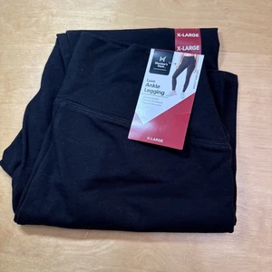 Member's Mark Women's Luxe Ankle Legging Black X-Large NWT - Picture 1 of 4