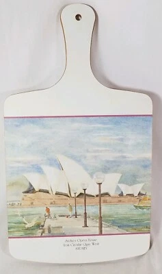 Tabla de cortar colgante de pared colección Jason Melamine RETRATO DE LA ÓPERA DE SIDNEY Foto 1 de 4